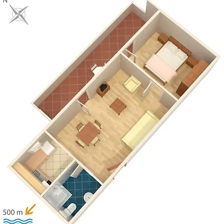 Appartement With A Parking Space *